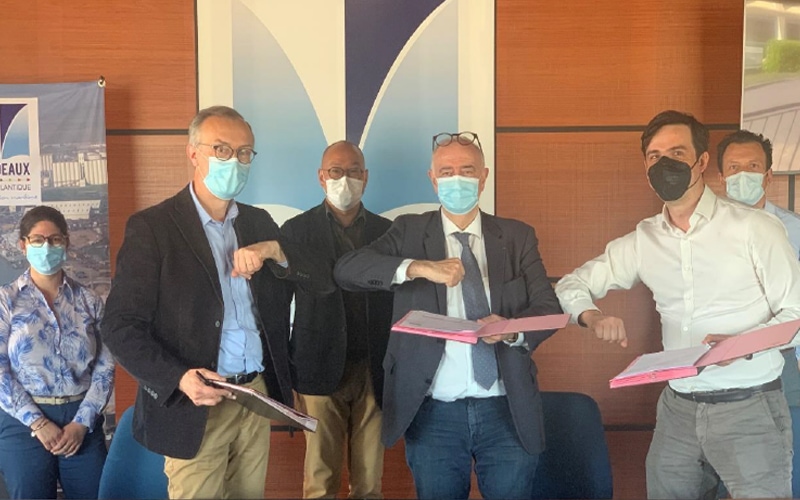 GH2 et le Grand Port Maritime de Bordeaux signent l’accord foncier démarrant le plus grand projet de production et de valorisation d’hydrogène renouvelable de Nouvelle Aquitaine